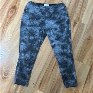 Rachel Zoe Charcoal Tie-Dye Skirt